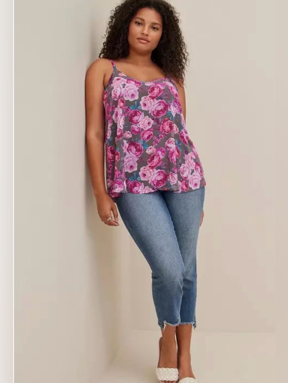 Torrid Sophie Chiffon Tank Top – Size 3